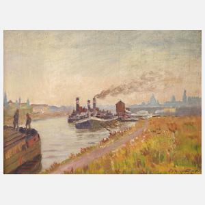 An der Elbe in Dresden