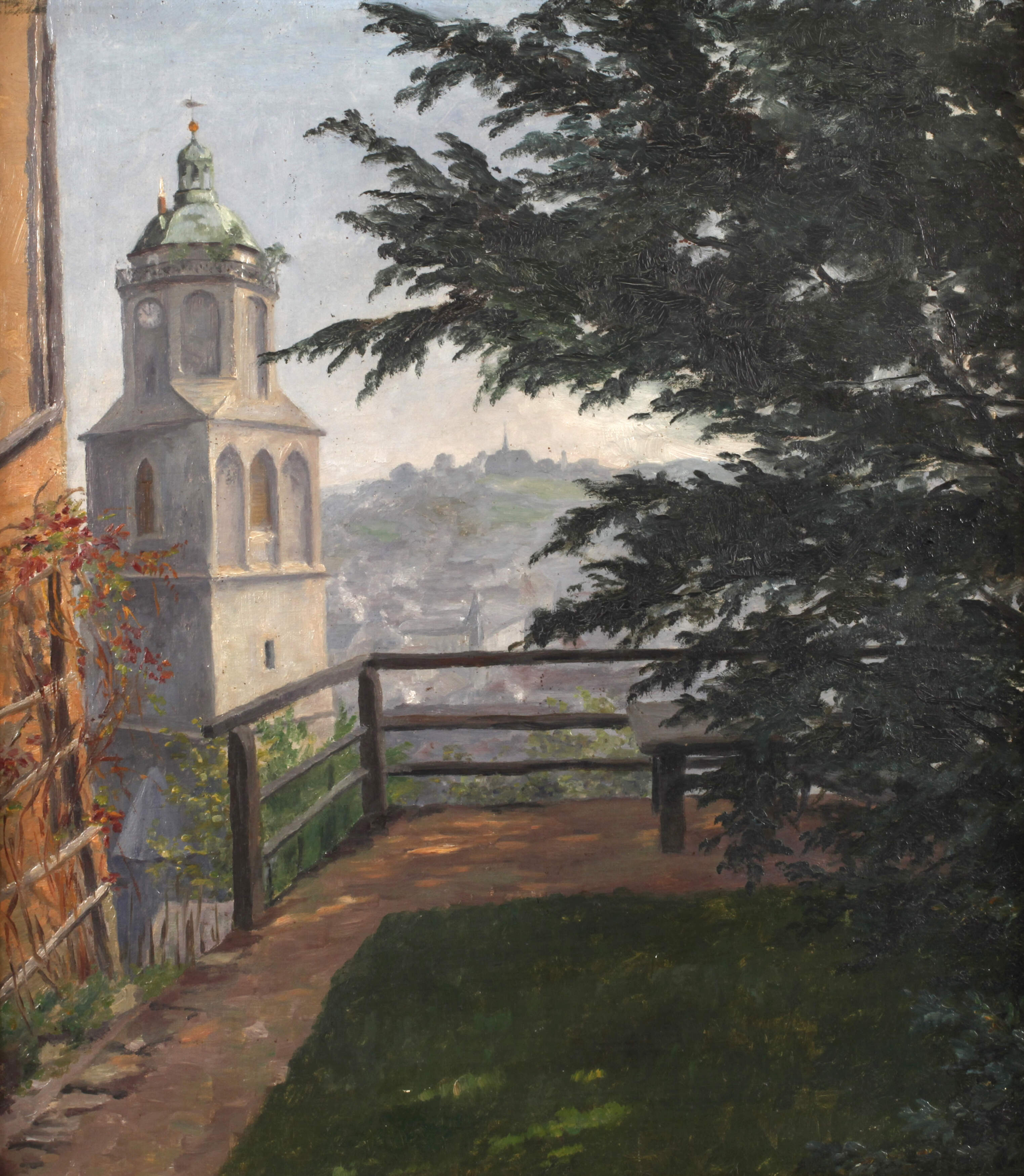 Blick zur Frauenkirche in Meißen