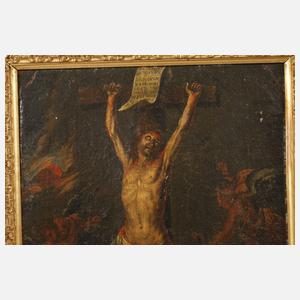 Flämische Schule, Jesus stirbt am Kreuz