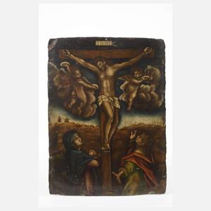 Eucharistische Kreuzigungsszene