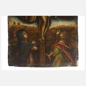 Eucharistische Kreuzigungsszene