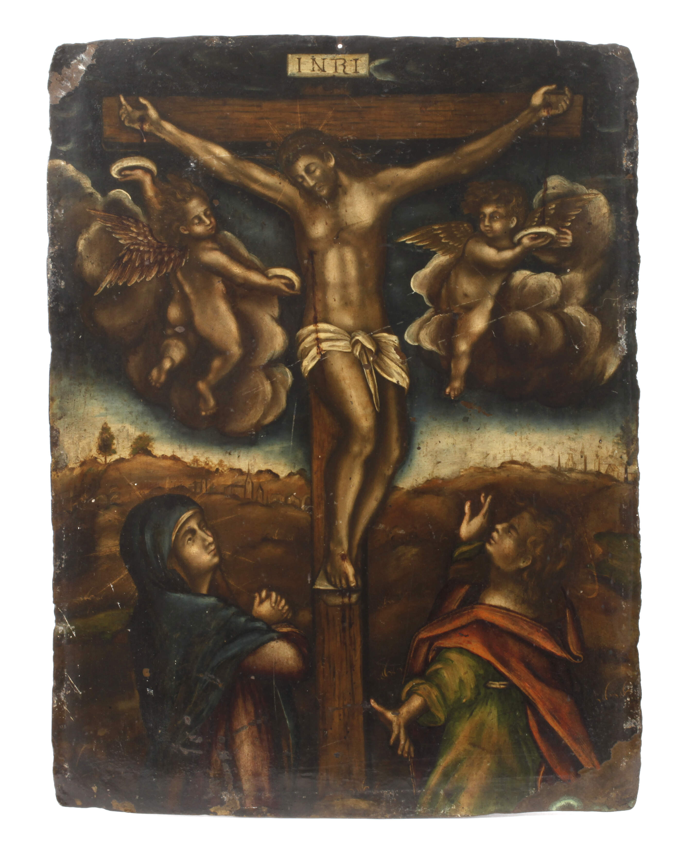 Eucharistische Kreuzigungsszene