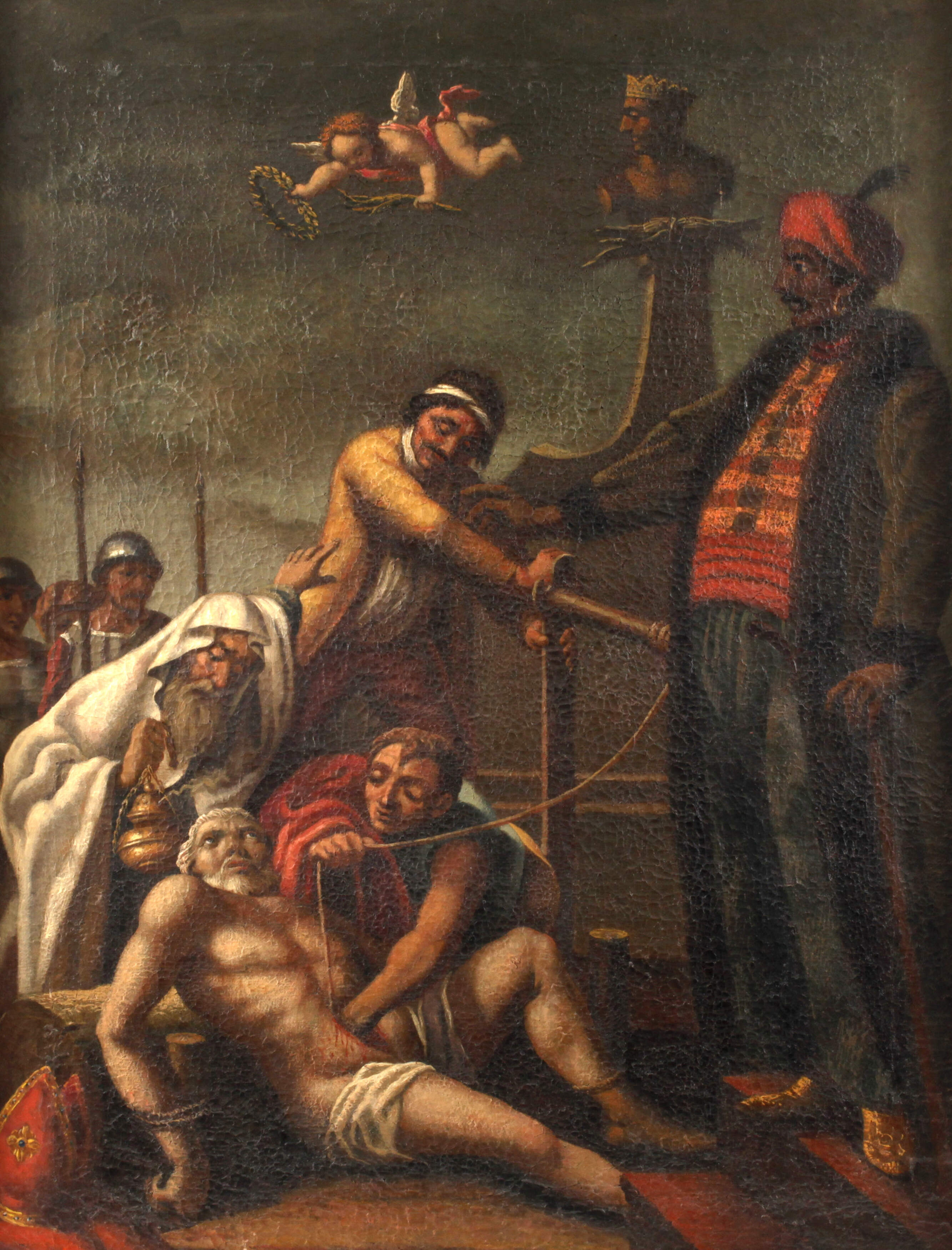 Das Martyrium des Heiligen Erasmus von Antiochia