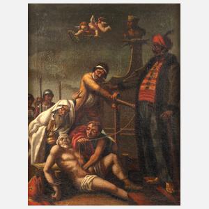 Das Martyrium des Heiligen Erasmus von Antiochia