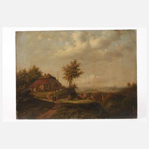Anton Biester, Paar Sommerlandschaften