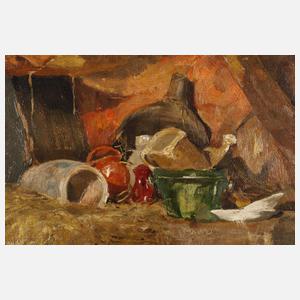 Georg Burmester, bäuerliches Stillleben