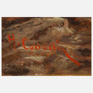 Hermann Corrodi, Blick zum Vesuv
