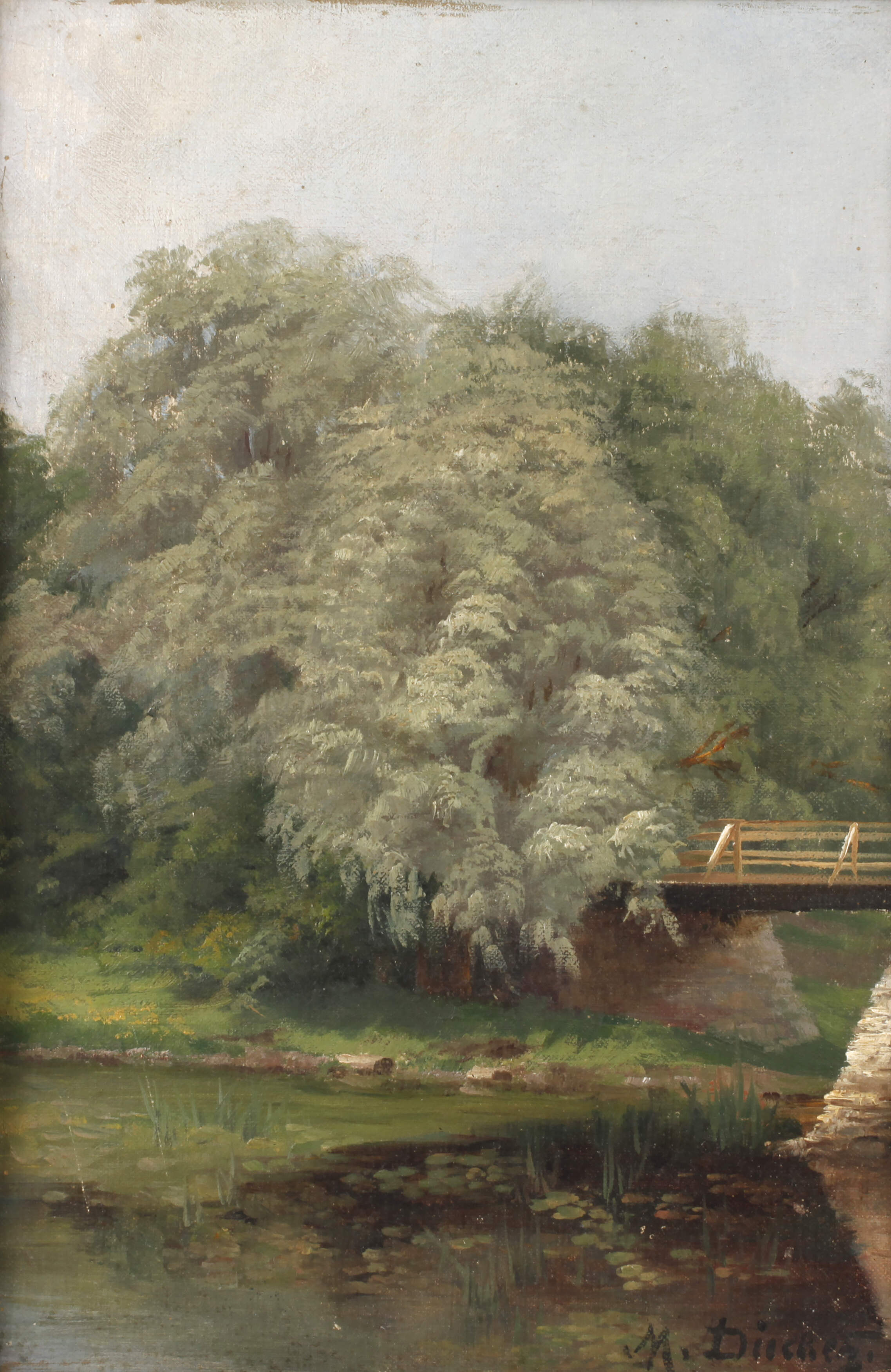 Marie Dücker, Parklandschaft