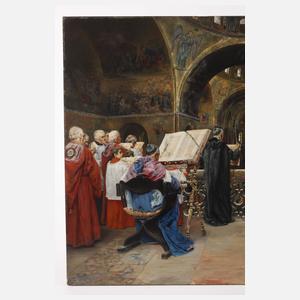 José Gallegos y Arnosa, Im Markusdom von Venedig
