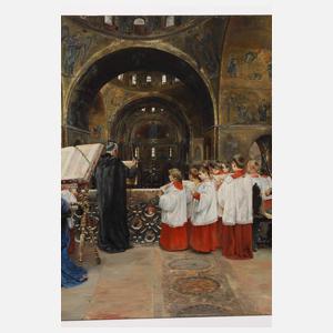 José Gallegos y Arnosa, Im Markusdom von Venedig
