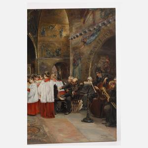 José Gallegos y Arnosa, Im Markusdom von Venedig