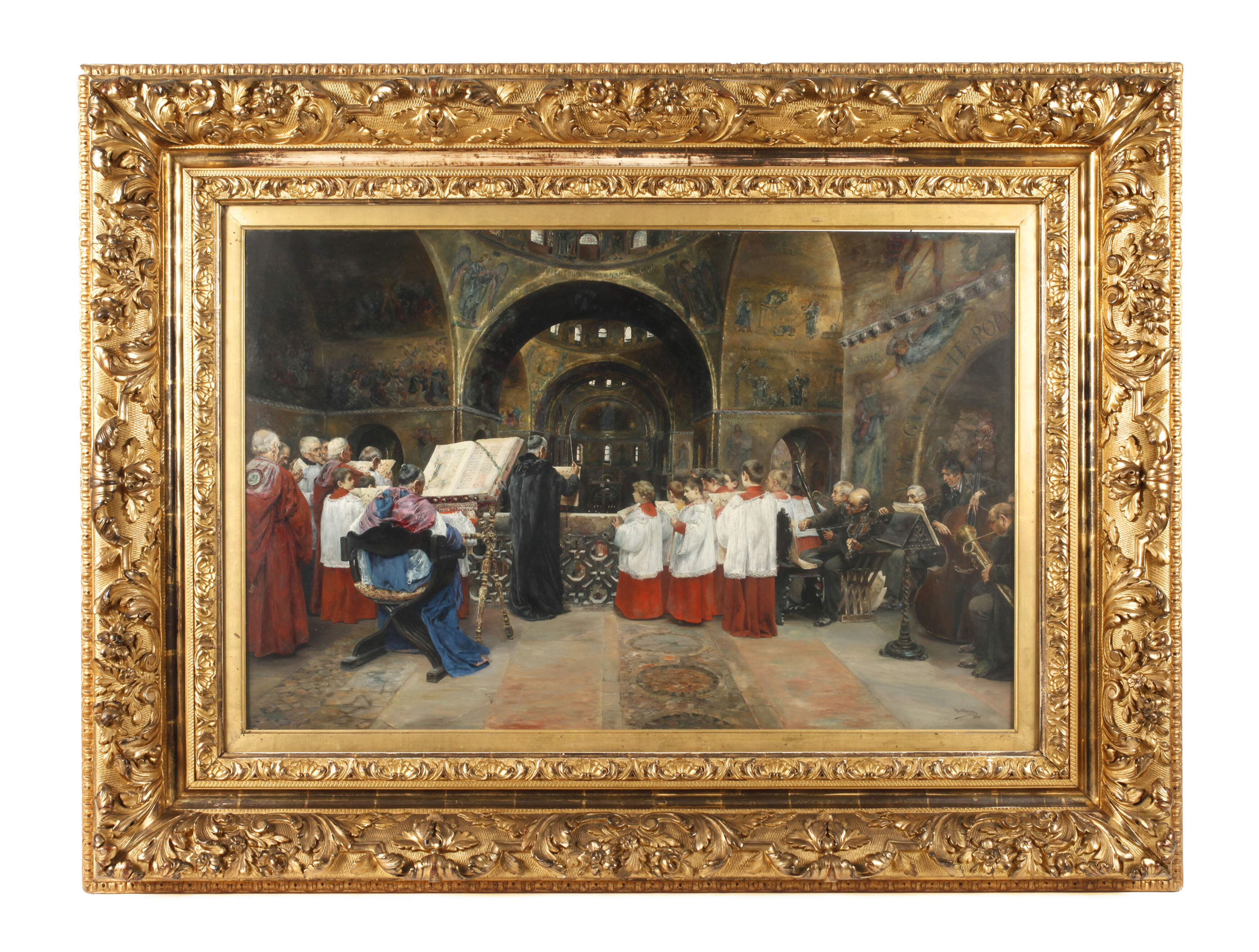 José Gallegos y Arnosa, Im Markusdom von Venedig