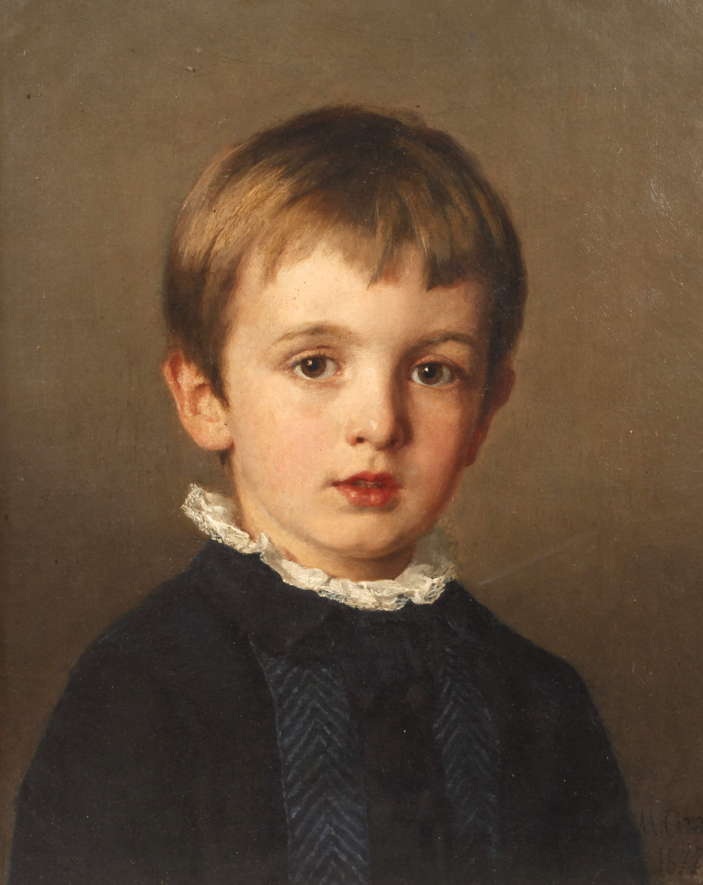 Marie Gratz, Jungenportrait