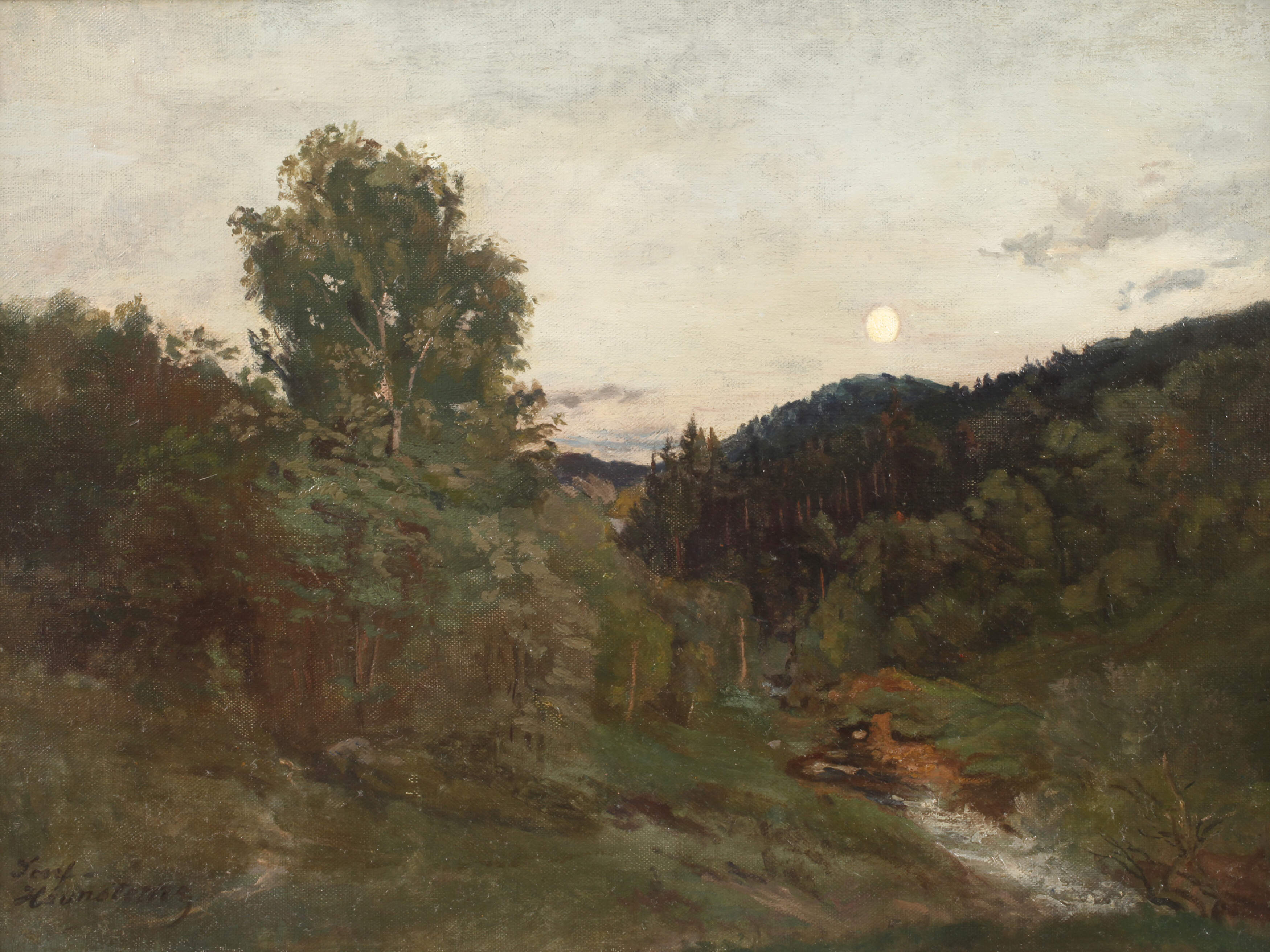 Josef Haunstetter, Mondlandschaft