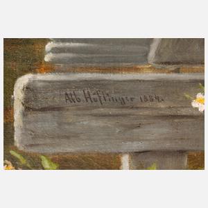 Albert Höflinger, Junge Markgräflerin am Weinberg