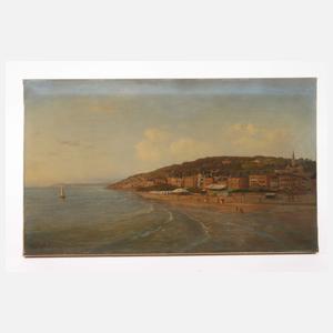 Claude Sébastien Hugard, attr., Trouville-sur-Mer