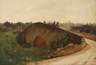 Karl F. Karthaus, Landschaft auf Korfu