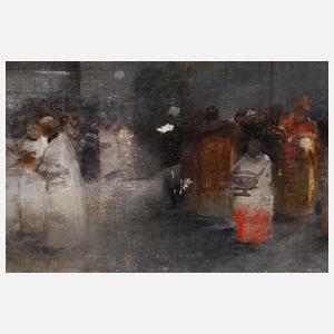 Carl von Merode, Prozession