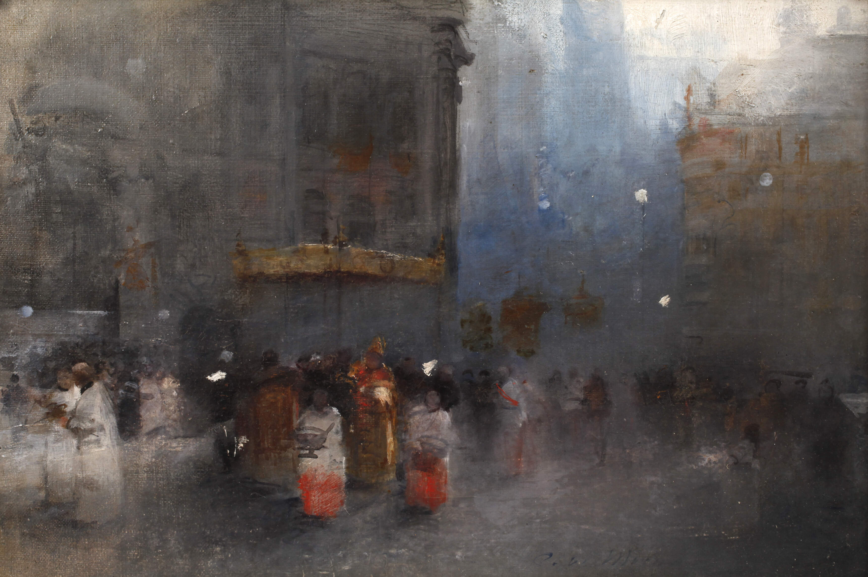 Carl von Merode, Prozession