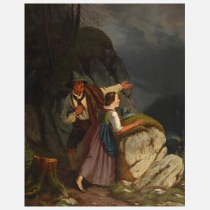 Müller Moritz, Das herannahende Unwetter