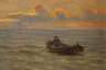Hermann Ritzau, attr., Abendstimmung am Meer