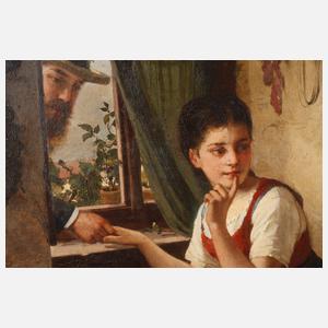 Hermann Schmiechen, Liebhaber am Fenster