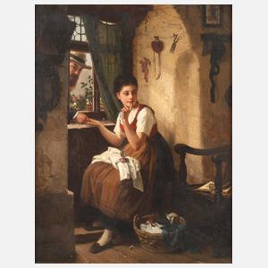 Hermann Schmiechen, Liebhaber am Fenster