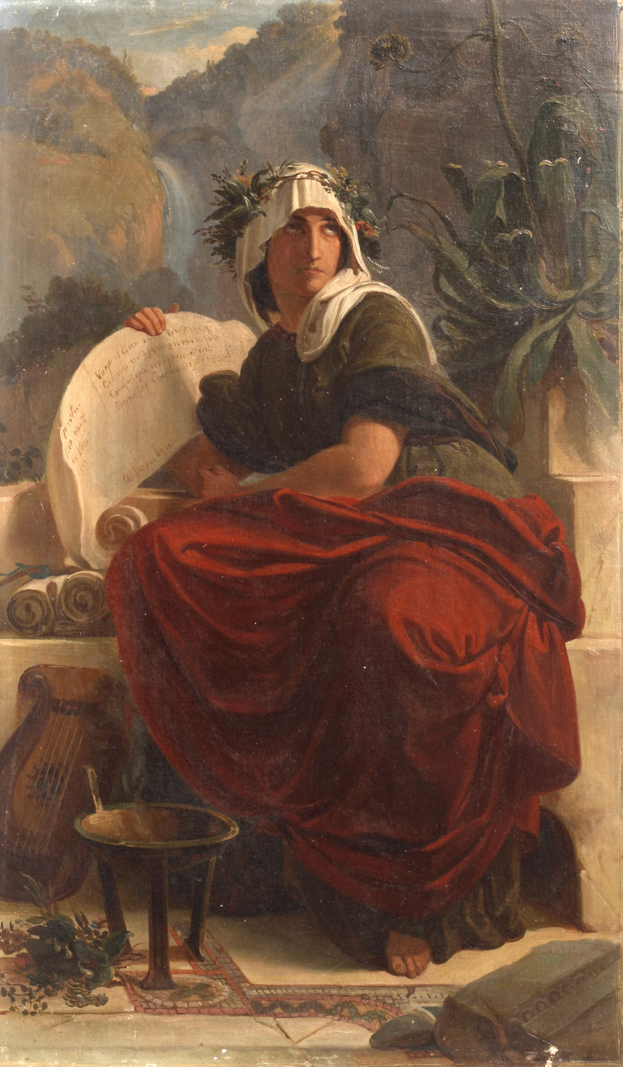 Edward von Steinle, attr., Tiburtinische Sibylle