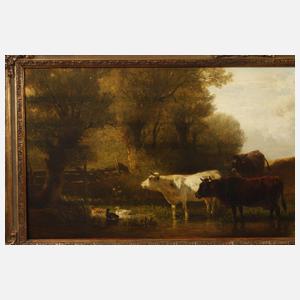 Friedrich Voltz, Sommerliche Hirtenlandschaft