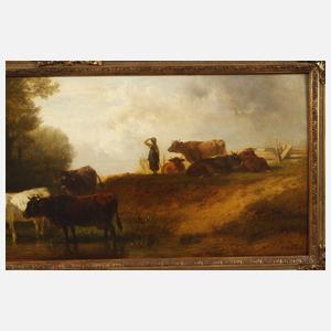 Friedrich Voltz, Sommerliche Hirtenlandschaft