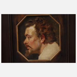 Charles Meer Webb, attr., Konvolut Portraitstudien