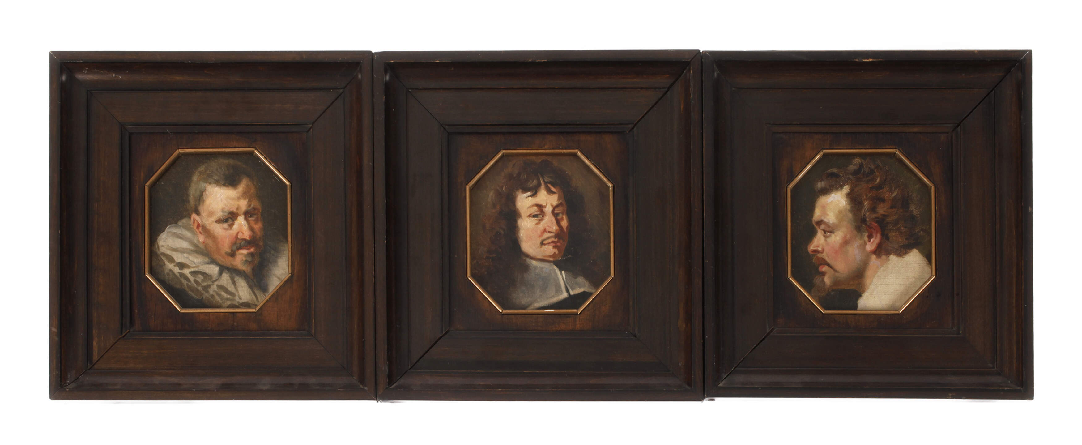 Charles Meer Webb, attr., Konvolut Portraitstudien