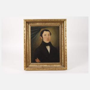 Herrenportrait Biedermeier