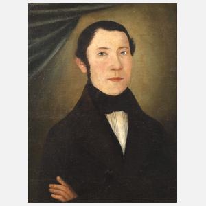 Herrenportrait Biedermeier