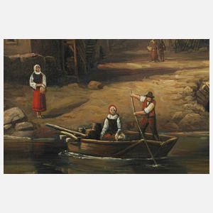 Stadt am Fluss