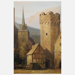 Stadt am Fluss