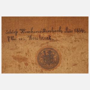 Schloss Kirchensittenbach Anno 1884