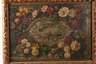 Supraporte mit Drachen und Blumen