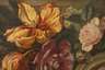 Supraporte mit Drachen und Blumen