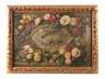 Supraporte mit Drachen und Blumen