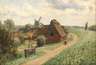 Otto Braune, "Sommertag an der Oste/Marsch"