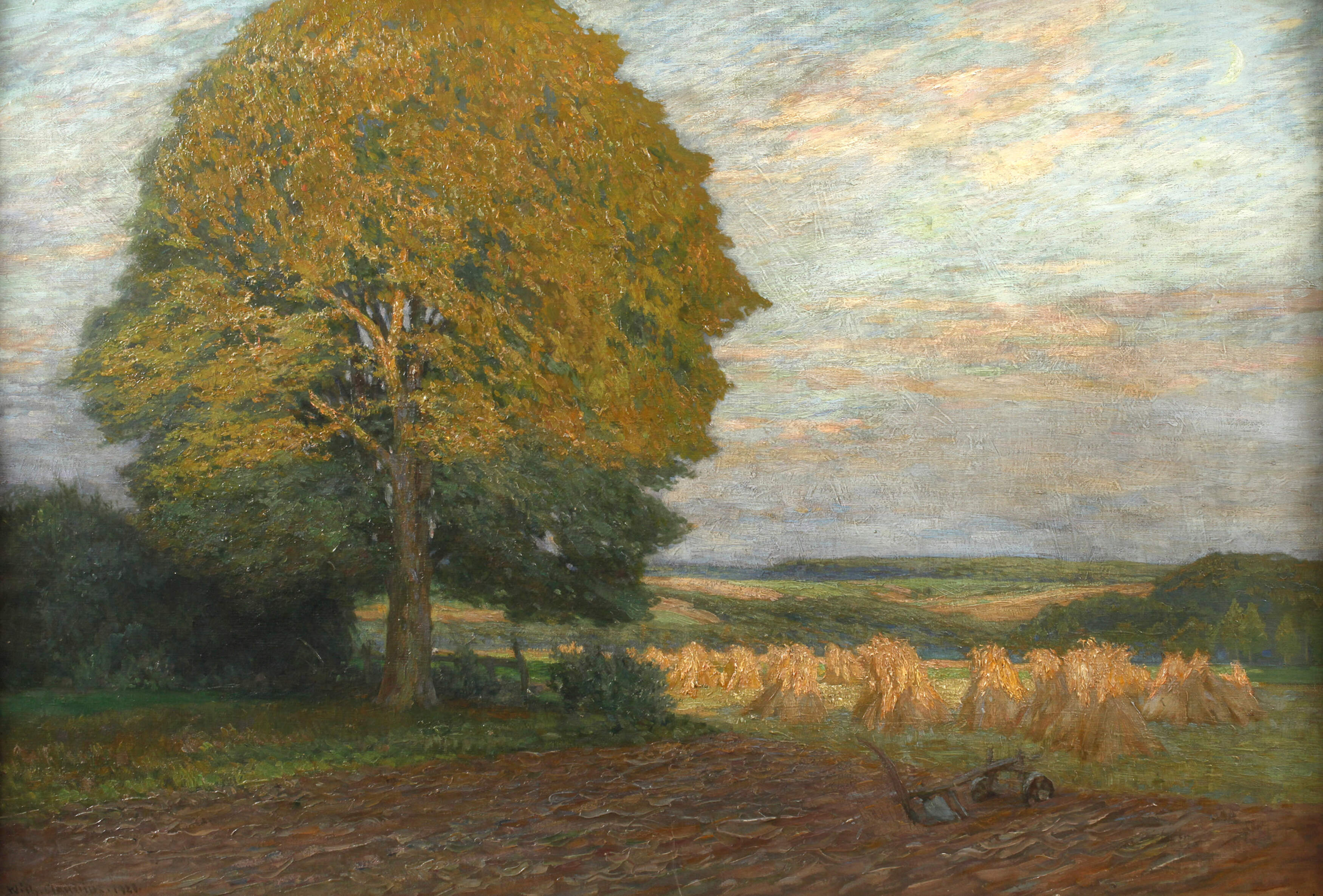Wilhelm Claudius, Erntelandschaft