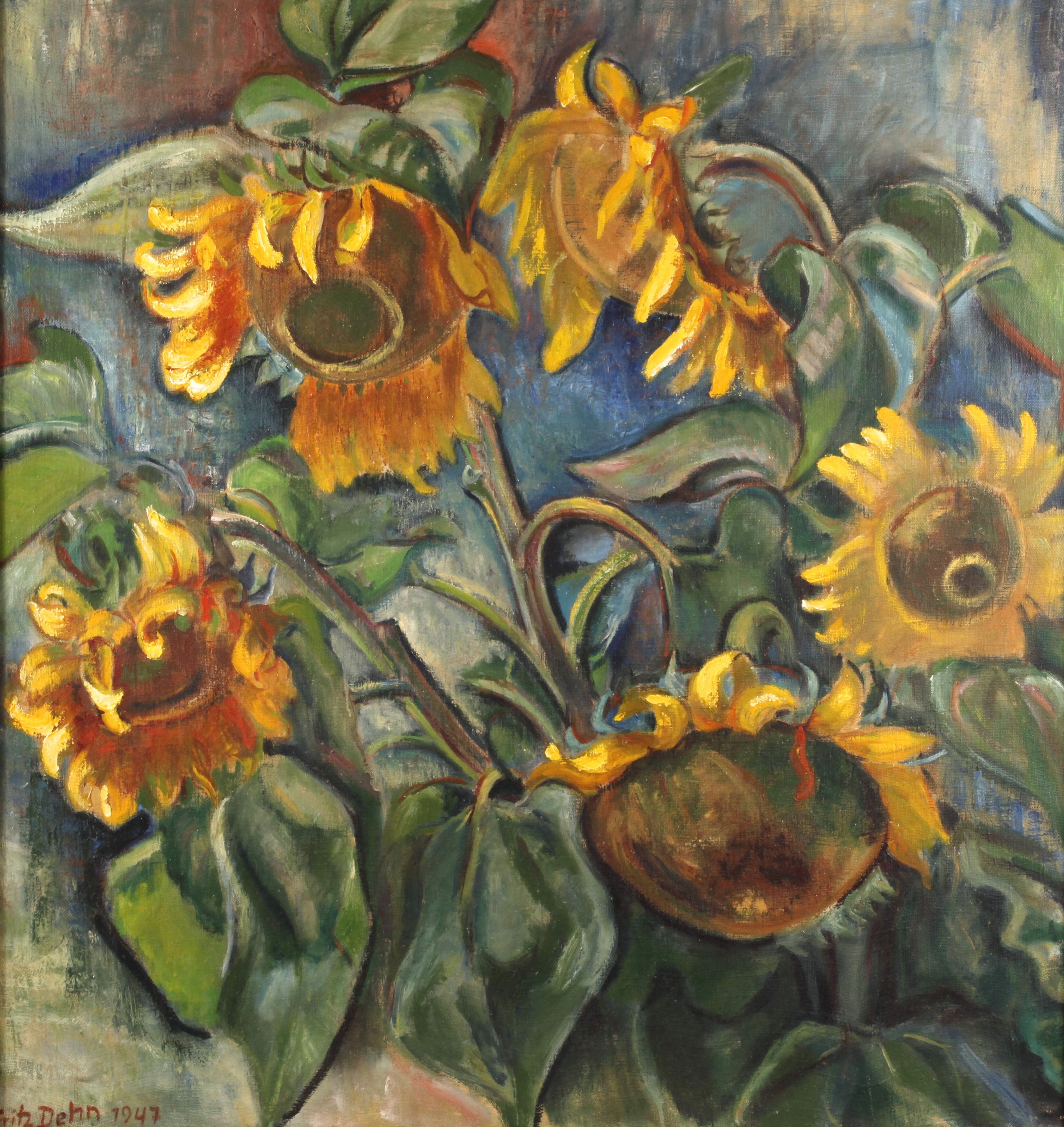 Fritz Dehn, Sonnenblumen
