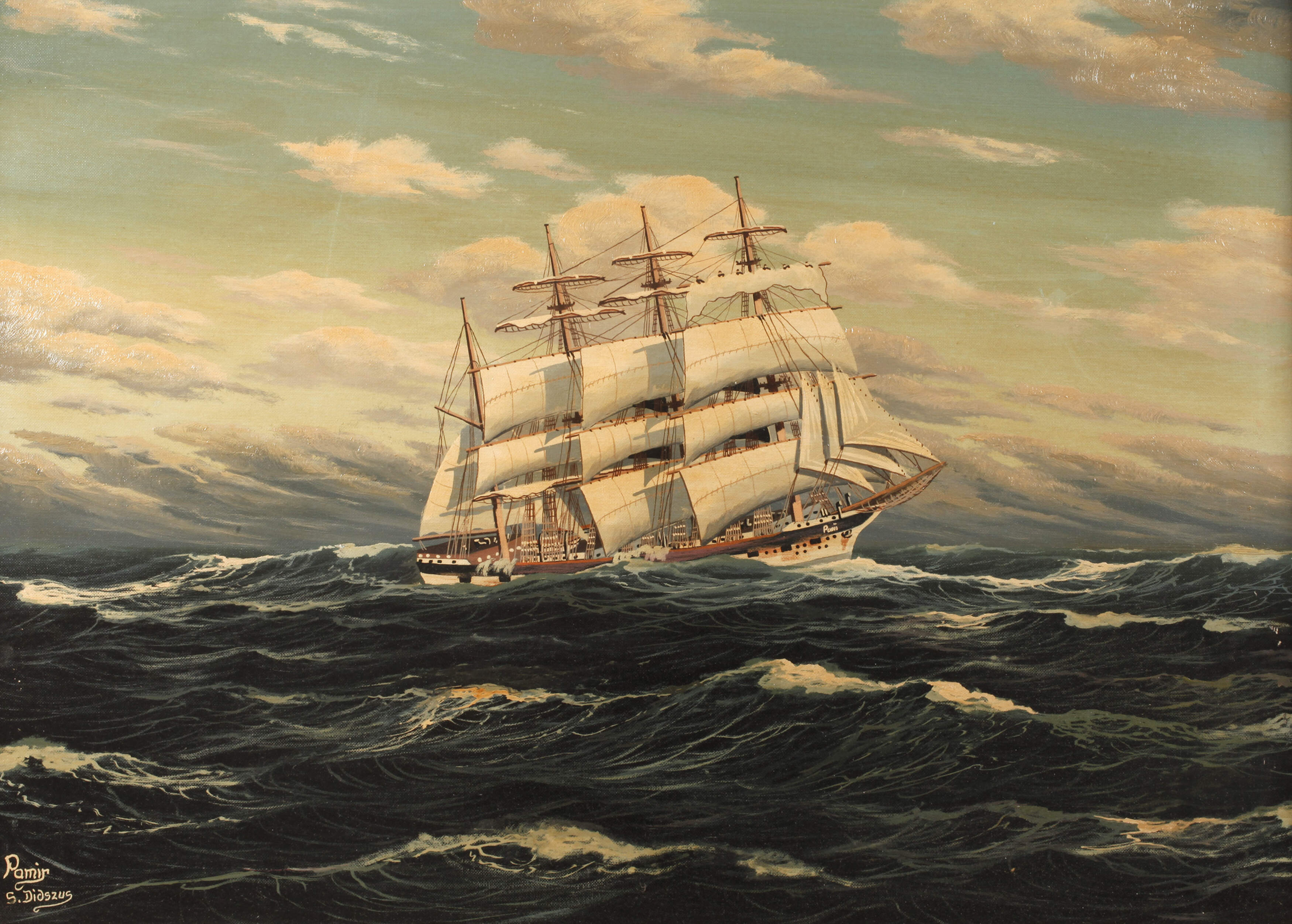 Siegfried Didszus, Segelschiff "Pamir"