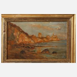 Moritz Erdmann, "Bucht auf Capri"