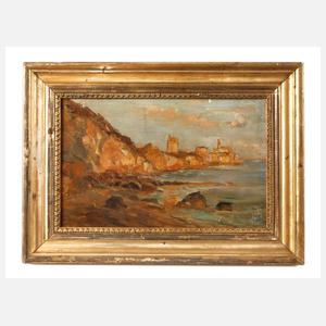 Moritz Erdmann, "Bucht auf Capri"