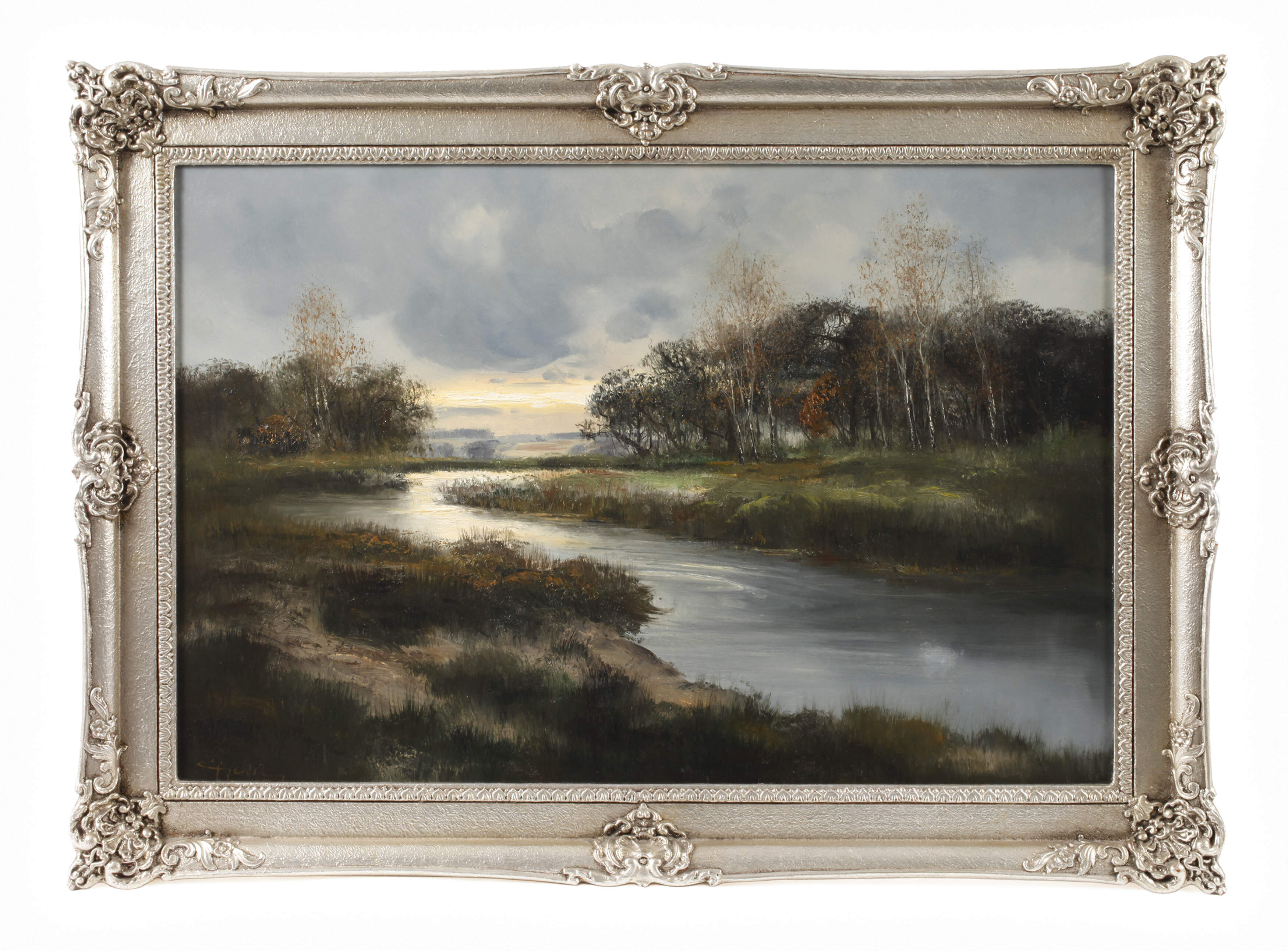 Gerhard Geidel, Abend am Fluss