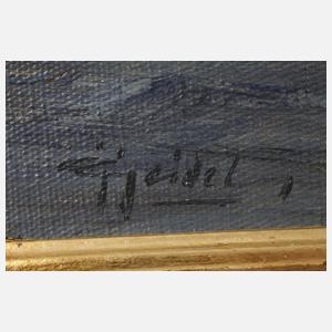Gerhard Geidel, Fregatte im Mondenschein