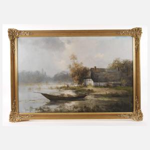 Gerhard Geidel, Fischerhütte am See