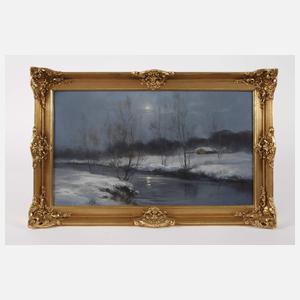 Gerhard Geidel, Winterliche Mondnacht